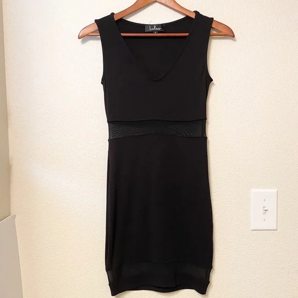 Lulus Mesh Black Bodycon Dress - Picture 7 of 11